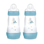 MAM Nappflaska Easy Start Anti-Colic matt 2x 260 ml från 0 månader, elefant