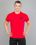 Reebok ActivChill Graphic Move Tee - Primal Red - M