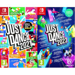 Just Dance 2021 (Nintendo Switch) & Just Dance 2022 (Nintendo Switch)
