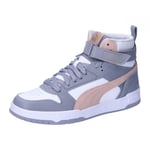 Puma Unisex Adults Rbd Game Sneakers, Puma White-Rose Quartz-Gray Fog, 42 EU