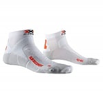 X-Socks Men Run Discovery Socks - Arctic White/Dolomite Grey, Size: 45-47