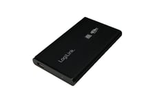 LogiLink Enclosure 2,5 Inch S-SATA HDD USB 3.0 Alu - förvaringslåda - SATA 3Gb/s - USB 3.0