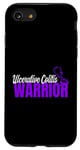 Coque pour iPhone SE (2020) / 7 / 8 Great Purple Ribbon Ulcerative Colite Warrior Apparel