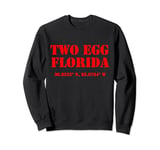 Two Egg Florida Coordinates Sweatshirt