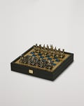 Manopoulos Greek Roman Period Chess Set Blue