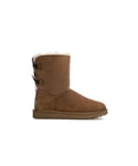 Ugg Australia Womenss Bailey Bow II Boots in Chestnut - Brown Suede Size UK 6