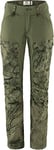 FJALLRAVEN F89898S -626-625 Keb Trousers W Short Green Camo-Laurel Green 42