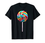 Cute Lollipop Design For Men Women Kids Lollipop Candy Lover T-Shirt