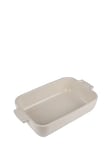 PEUGEOT - Rectangular ceramic casserole dish - 22 cm x 11.3 cm x 5.1 cm - capacity: 0.85 l - 10 year guarantee - ecru