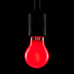 SEGULA E27 2W LED-hehkulamppu, punainen, himmennettävä