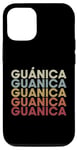 iPhone 13 Pro Guanica Puerto Rico Guanica PR Vintage Text Case