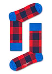 Happy Socks Women's Lumberjack Socks, Multicolored (Rot 4000), Manufacturer s size 36-40 UK