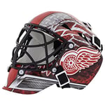 Franklin Sports NHL League Logo Mini Masque de Gardien, Mixte, Red