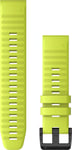 Garmin Quickfit 22mm gul silikonarmband 010-12863-04