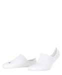 FALKE Women's Cool Kick Invisible W IN Breathable No-Show Plain 1 Pair Liner Socks, White (White 2000), 5.5-7.5