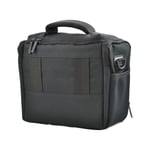 DSLR Camera Shoulder Bag Case For Canon EOS 2000D 4000D 250D 6D 5D 800D (Black)