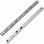 Lådskena 1 par metallkullager lådskenor kulskenor lådskenor kullager skenor för möbellåda 246x17x10mm，