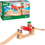 BRIO World Lifting Bridge for Kids Age 3 Years Up - Compatible with all BRIO Rai