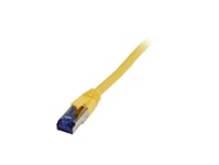 Patchkabel Rj45 Cat6a 500Mhz 10M Gelb Sstpsftp Tpelszhsuperflex Awg26 Synergy 21
