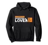 Dog Cat Pet I Smell Unconditional Love And The Litter Box Pullover Hoodie