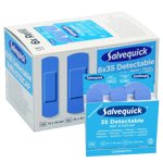 Plåsterrefill Salvequick Blue Detectable - Sterila plåster
