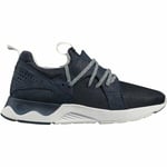 Womens Asics Tiger Lite V Sanze H8l9n 5858 Navy Lace Up Casual Trainers