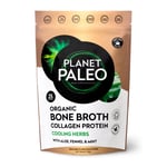 Planet Paleo Organic Cooling Herbs Bone Broth Collagen Protein - 225g