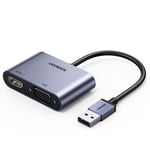 UGREEN USB-A 3.0 til HDMI/VGA-adapter