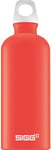 SIGG - Aluminium Water Bottle - Traveller Scarlet - Climate Neutral Certified - Suitable For Carbonated Beverages - Leakproof - Lightweight - BPA Free - Scarlet - 0.6 L