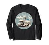 Vacation Ice Cream Truck Costume for Summer memories Lovers Long Sleeve T-Shirt