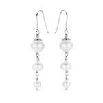 Spirit Icons Confetti Pearl Sterling Silver Örhängen Med Sötvattenspärlor S42111