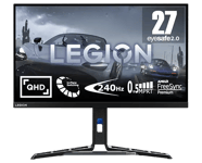 Lenovo Legion Y27qf-30 27" 2K QHD-Pro-gamingskærm 280Hz OD, 0,5ms MPRT, FreeSync Premium