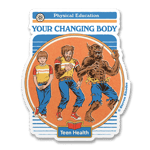 Steven Rhodes - Your Changing Body Sticker, Accessories