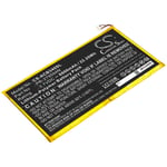 TECHTEK battery compatible with [Acer] Iconia One 10 B3-A40 replaces PR-279594N, for PR-279594N(1ICP3/95/94-2)