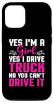 iPhone 15 Pro Yes I Drive Truck American Commercial Truck Driver Case