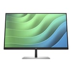 HP E27 G5 - E-Series écran LED 27" 1920 x 1080 Full HD (1080p) @ 75 Hz IPS 300 cd/m² 1000:1 5 ms HDMI, DisplayPort, USB noir, noir et argent (support)