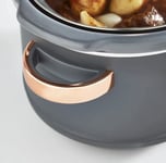 SWAN Carlton Slow Cooker ✅ Stainless Steel Removable Bowl Large Modern 🚚💨