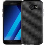 Samsung J4 Plus 2018 Stöttåligt Skal FullCarbon V2 Svart
