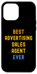 Coque pour iPhone 14 Pro Max Meilleur agent de vente publicitaire jamais apprécié