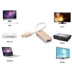 ADAPTATEUR 4K Thunderbolt Mini Display Port DP To HDMI 2.0 Cable Adapter HDTV For Macbook