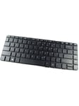 HP Keyboard (Norway) Backlit - Bærbart tastatur - til utskifting - Norsk - Svart