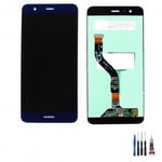 Vitre tactile écran LCD pour Huawei P10 Lite bleu WAS-LX1A
