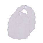 Meyco Popcorn-haklapp för barn - 2-pack - frotté - mjuk lavendel