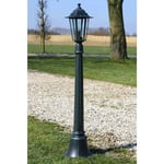 Preston Garden Light Post 105cm Dark Green Outdoor Path Standing Lamp vidaXL