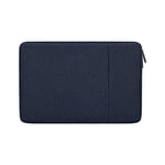 Chelory 16 Inch Laptop Sleeve Compatible with 16" Notebook Ultrabook Chromebook Computer HP Lenovo Asus Acer Dell, Shockproof Protective Cover Bag Carrying Case Handbag with Pocket, Dark Blue