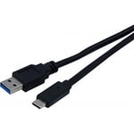 - Cordon USB 3.1 Gen1 A vers C 1M