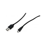 exertis Connect Cordon USB 2.0 type A / mini B - 1,5 m (532515)