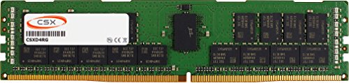 CSX, csxd4rg 2400–2R4–32 Go 32 Go DDR4–2400 MHz PC4–19200 2Rx4 2048 MX4 36 Puce 288pin CL17 1.2 V ECC Registered DIMM mémoire RAM