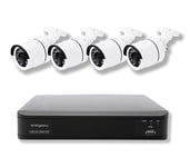 Full HD CCTV Surveillance System (4 Cameras + 4 Channel DVR)