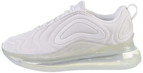 Nike Air Max 720 (GS), Chaussures d'Athlétisme Homme, Multicolore (White/White/MTLC Platinum/Pure Platinum 100), 38.5 EU